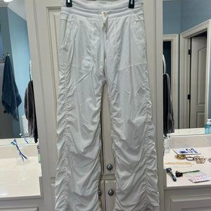 Lululemon White Studio Pant II *Lined Size 4
